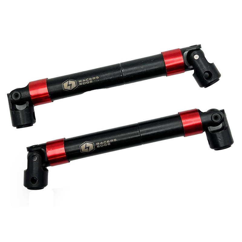 RCESCX6005R Drive Shaft for Axial SCX6 2pcs Red