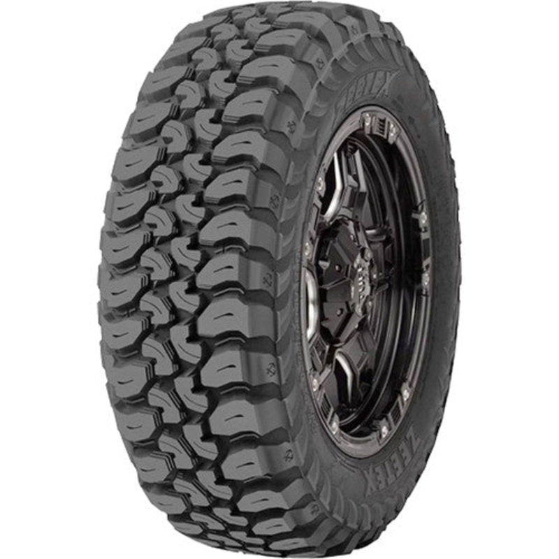 SET OF 2 ZEETEX MT1000 LT35x12.50R18 123Q, E (10 Ply) Light Truck Mud Terrain Tires