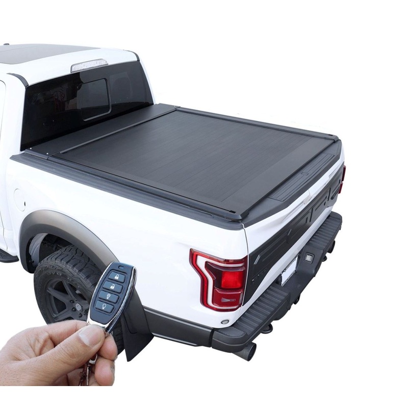 Tonneau Covers I SYNETICUSA 2008-2025 Ford F-250 / F-350 Super Duty ER-PRO Series Electric Retractable Tonneau Cover