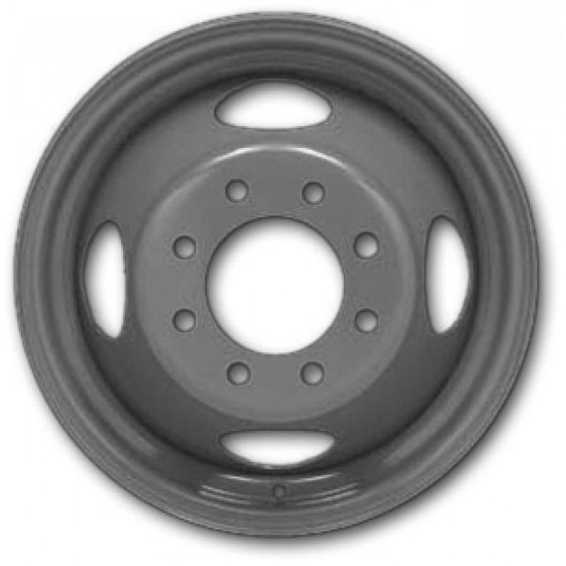 16×6 Accuride 8×6.5″ Bolt Circle 4.56″ Center Bore Grey Steel