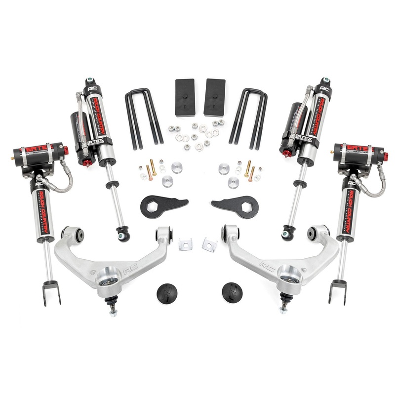 Rough Country 3.5 Inch Lift Kit Vertex Fits Chevrolet/GMC 3500 2/4WD 2011-2019