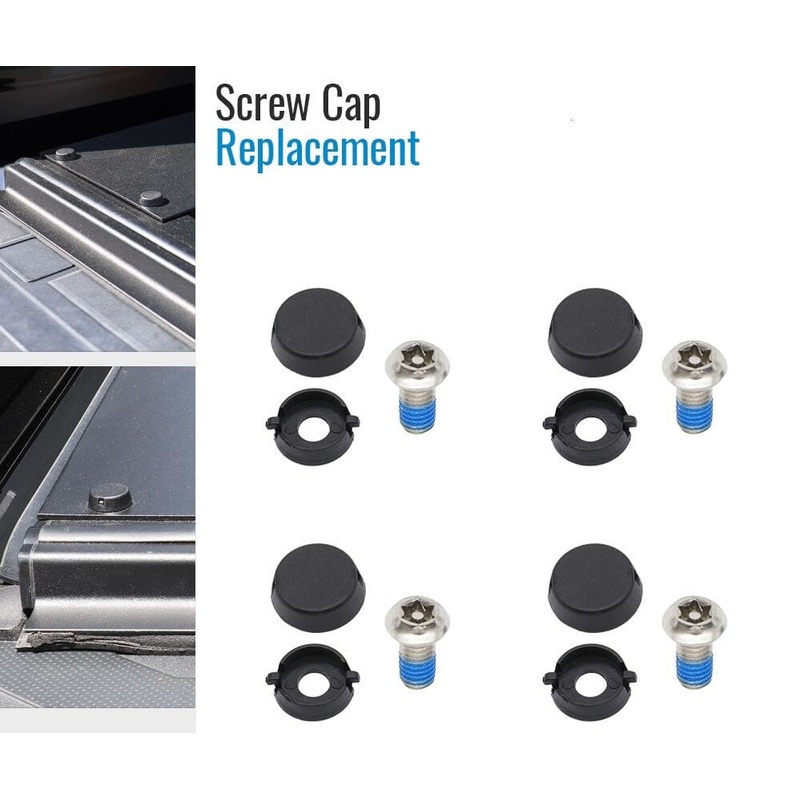 SYNETICUSA MB-Series Retractable Cover Canister Panel Replacement Screws and Caps