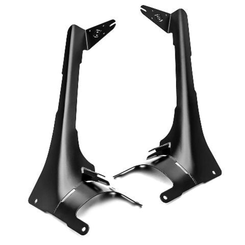 T-REX ZROADZ Z374831-BK2 Front Roof LED Bracket 2019-2022 Jeep Gladiator Black