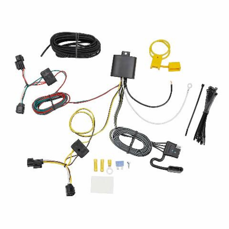 TEKONSHA T-One T-Connector Harness, 4-Way Flat, Compatible with Select Honda Accord