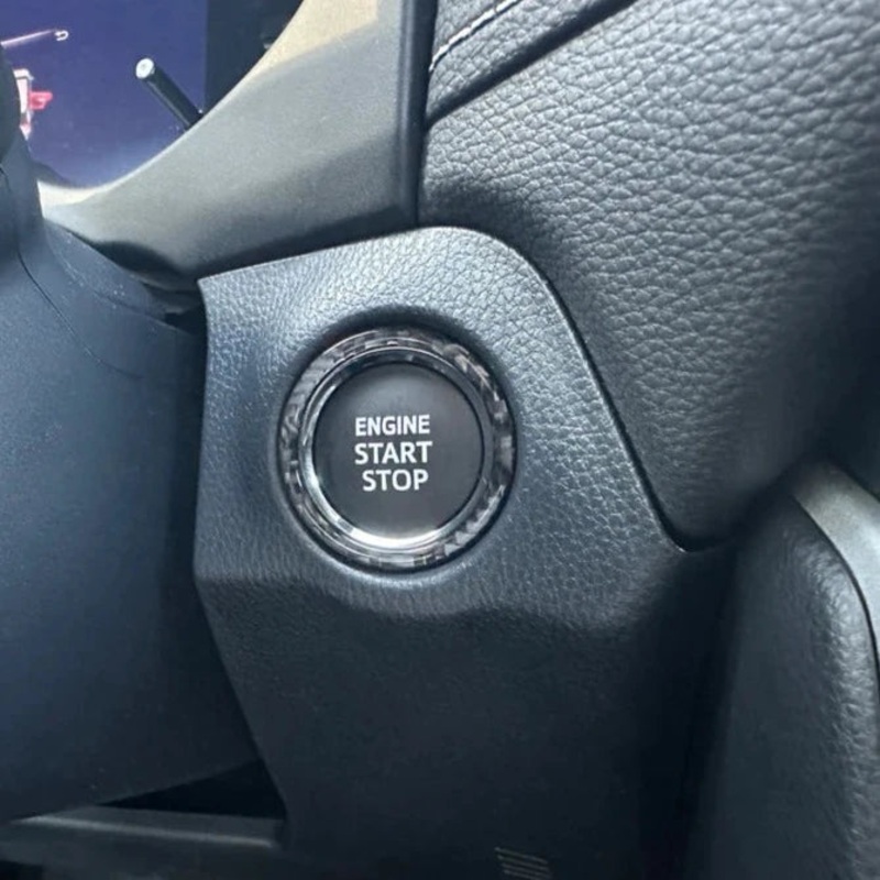 Tufskinz Start Button Accent Trim for Rav4 (2019-2024)