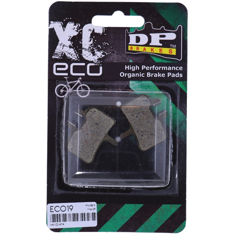 XC ECO – DP BRAKES Organic Disc Brake Pads for Hayes HFX Brake Systems