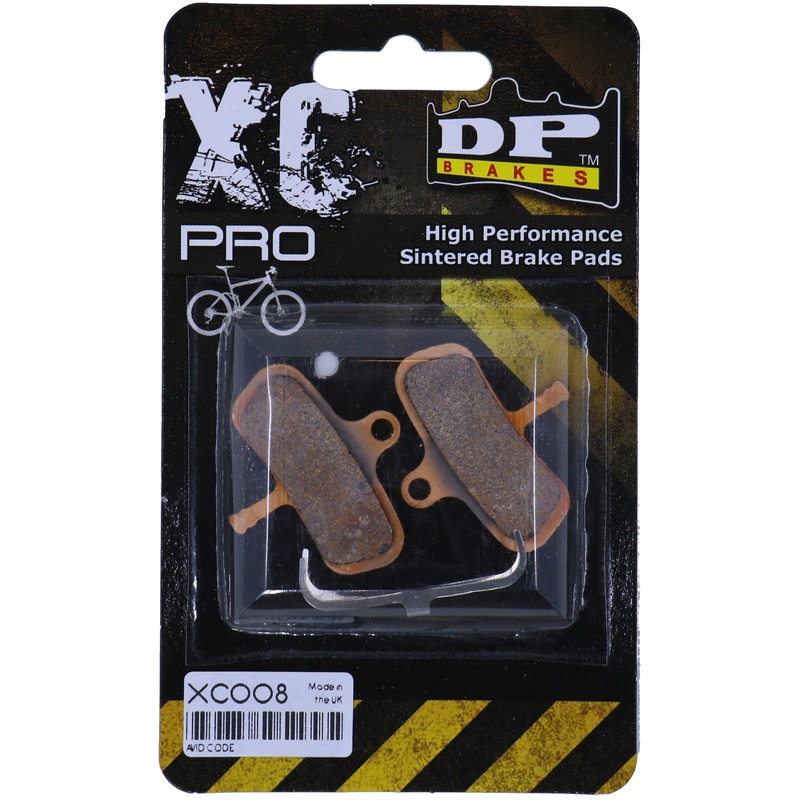 XC PRO – DP BRAKES X-Country Sintered Disc Brake Pads for Avid Code Systems