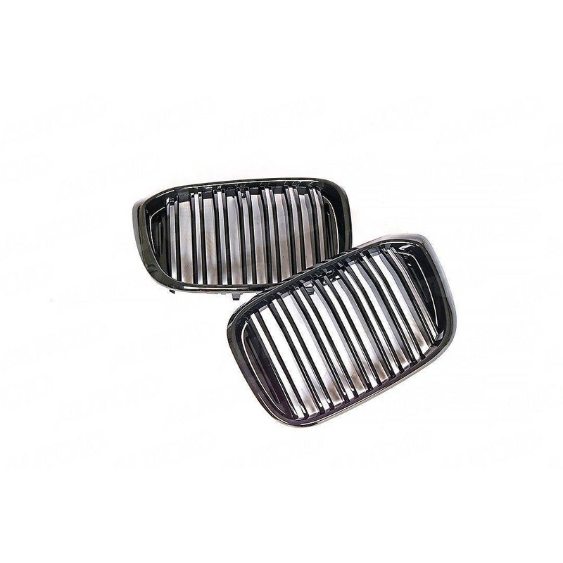 Gloss Black Kidney Grilles for BMW X3 & X4 (2019-2022, G01 G02)