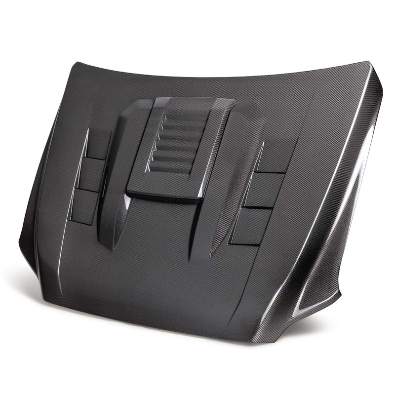 SEIBON 2025+ Toyota 4Runner Carbon Fiber Hood (TS-Style)