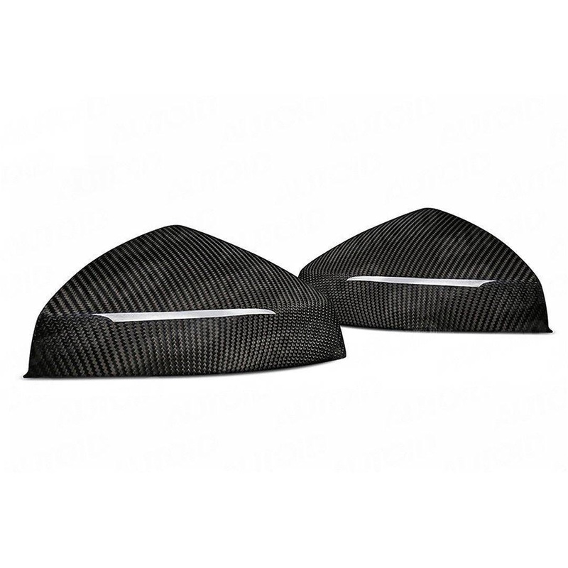 TRE Pre-preg Carbon Fibre Wing Mirror Covers for Audi A3 & RS3 (2012-2020, 8V) No