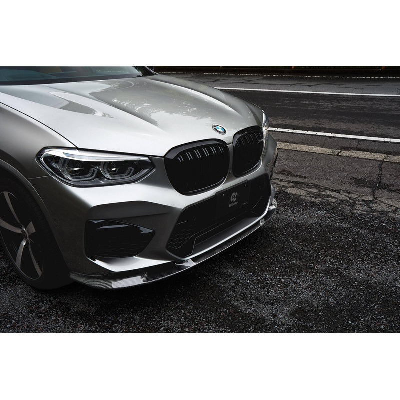 3DDesign Carbon Fibre Front Splitter for BMW X3M & X4M Pre-LCI (2019-2022, F97 F98)