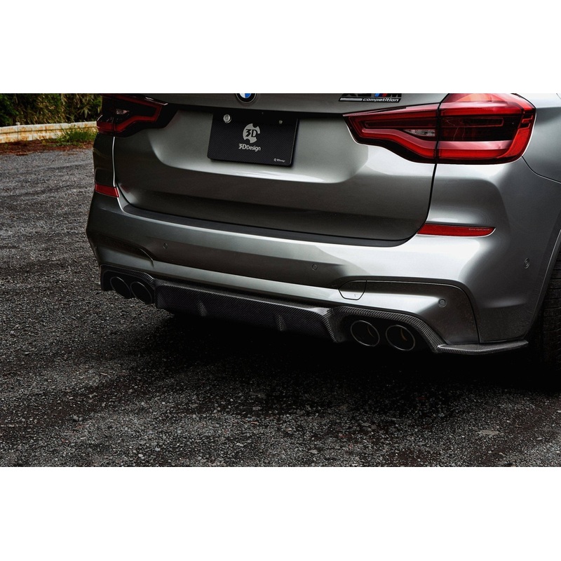 3DDesign Carbon Fibre Rear Diffuser for BMW X3M (2019+, F97)