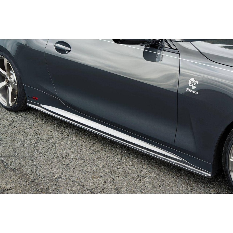 3DDesign Carbon Fibre Side Skirts for BMW 4 Series (2020+, G22 G23)