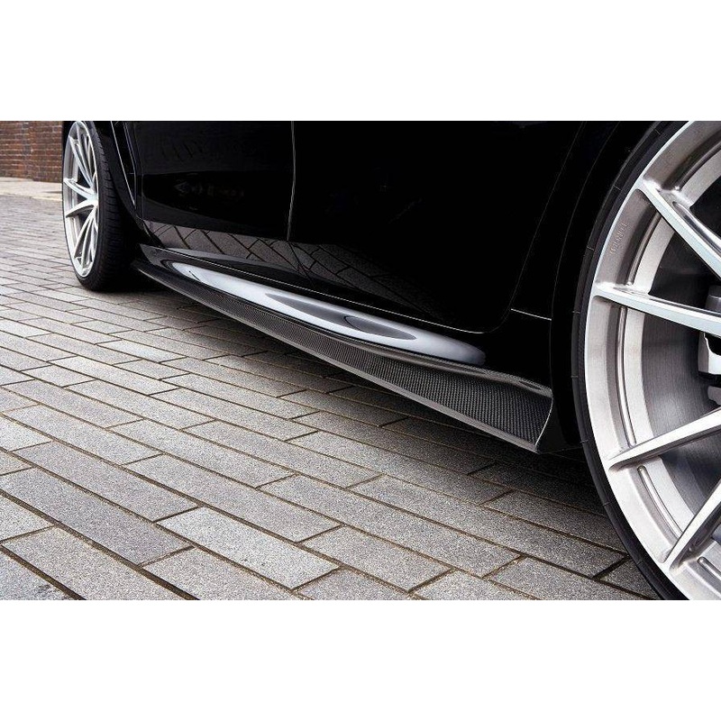 3DDesign Carbon Fibre Side Skirts for BMW 8 Series & M8 (2019+, G16 F93)