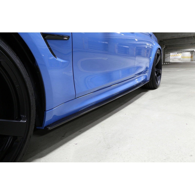 3DDesign Carbon Fibre Side Skirts For BMW M3 (2015-2019, F80)