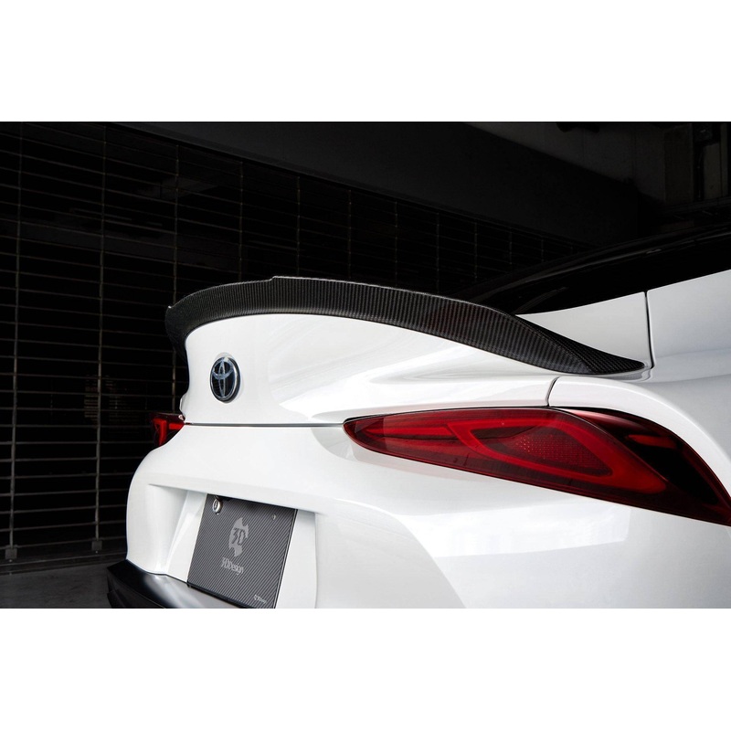 3DDesign Carbon Fibre Trunk Spoiler for Toyota Supra (2019+, J29)
