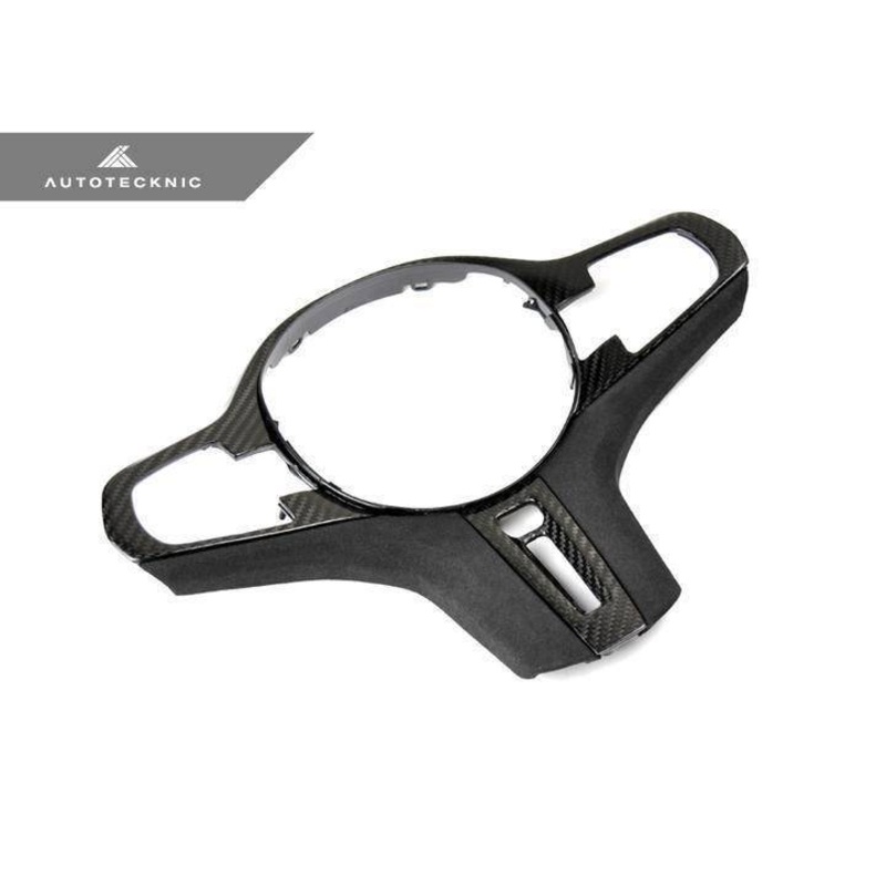 Autotecknic Carbon Fibre Alcantara Steering Wheel Trim for BMW X3 & X4 (2018+, G01 G02) No heated steering wheel G01 X3 (2017-2020) Non-Spoked