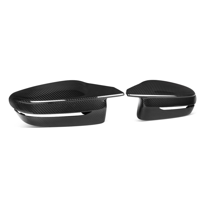 BMW 2 Series 220i G42, 3 Series 330i G20 & 4 Series 440i G22 Pre-preg Carbon Fibre M Style Mirror Covers by TRE (2017+) Right-hand Drive Latest Generation