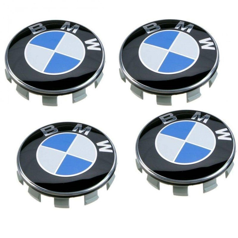BMW F & G Series M Performance 5×112 56mm Floating Wheel Centre Cap Set (2018+)