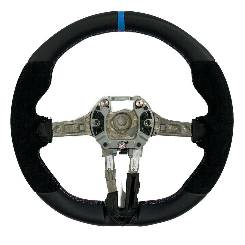 M Performance Alcantara Steering Wheel for BMW M Vehicles (2014-2021, F80 F82 F87)