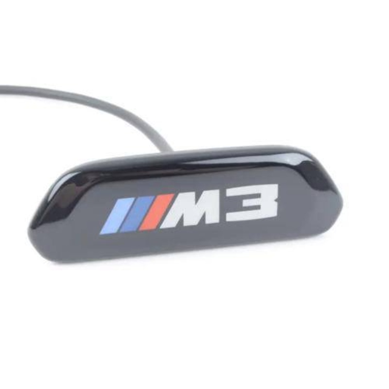 M Performance Black Model Seat Badges for BMW M3 (2014-2020, F80) Single