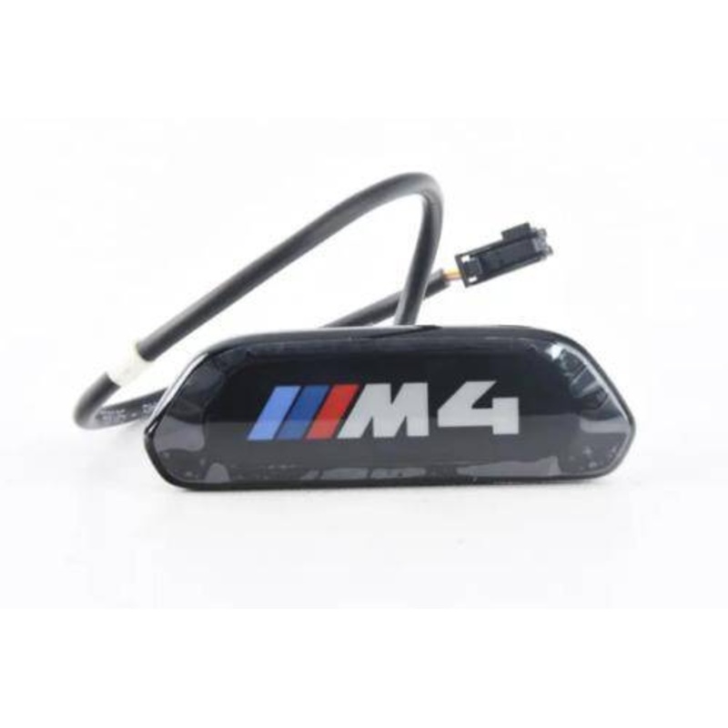 M Performance Black Model Seat Badges for BMW M4 (2014-2020, F82) Single