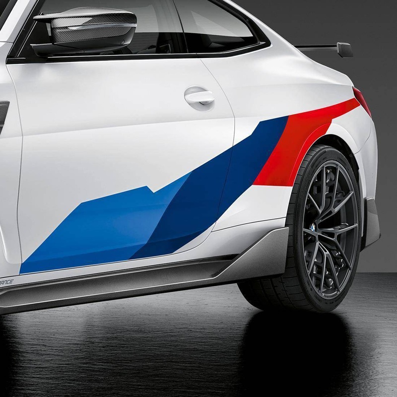 M Performance Decal Motorsport Stickers Set for BMW M4 (2021+, G82)