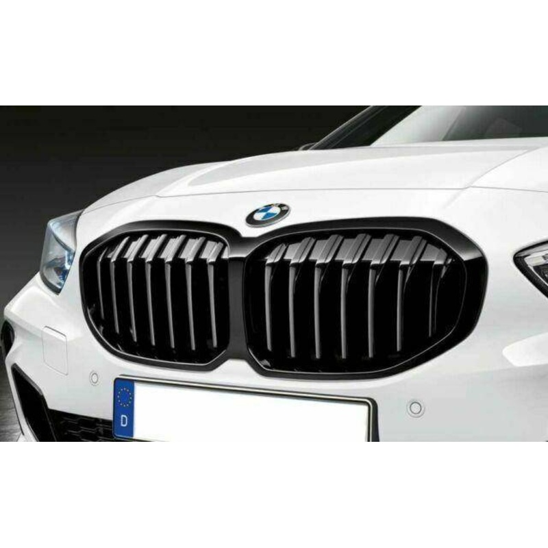 M Performance Gloss Black Slatted Grille for BMW 1 Series & M135i (2019-2024, F40)