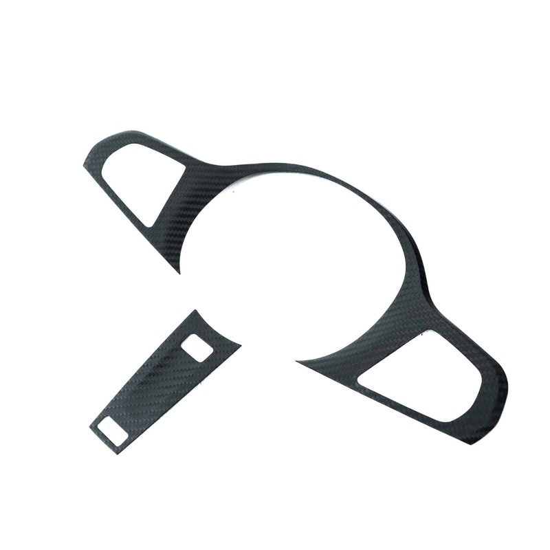 TRE Pre-Preg Carbon Fibre Steering Wheel Trim for BMW M Sport (2018-2024, F40 F44 G20 G21 G42 G30) No Heated Steering Wheel Gloss Carbon Fibre