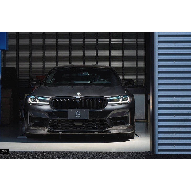 3DDesign Carbon Fibre Front Splitter for BMW M5 LCI (2020-2023, F90)