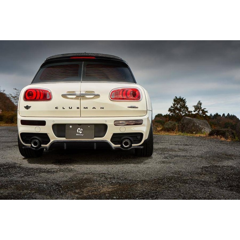 3DDesign Carbon Fibre Rear Diffuser For MINI Clubman JCW (2015+, F54)