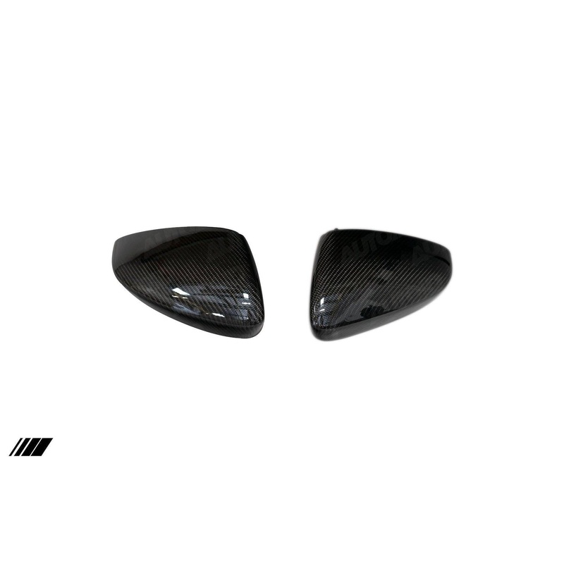 Audi A3, S3 & RS3 8Y Carbon Fibre Wing Mirror Covers (2020-2024) Left-Hand Drive Without Lane Assist