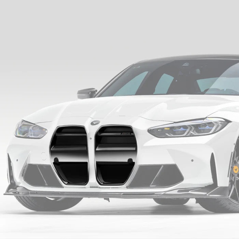 BMW G80 G81 M3 & BMW G82 G83 M4 ABS Plastic VRS Aero Front Kidney Grille by Vorsteiner (2020+) Do Not Include No