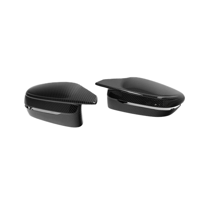BMW M3 G80, M4 G82, M2 G87, M240i G42 & M340i G20 Pre-preg Carbon Fibre Wing Mirror Covers by TRE (2021+) Right-Hand Drive