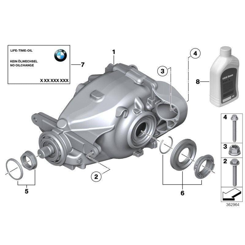 M Performance Differential for BMW 1 Series (2015-2019, F20 LCI)