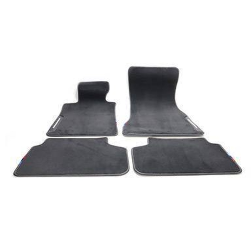 M Performance Floor Mats Set for BMW 4 Series & M4 (2020+, G22 G82) Left-Hand Drive