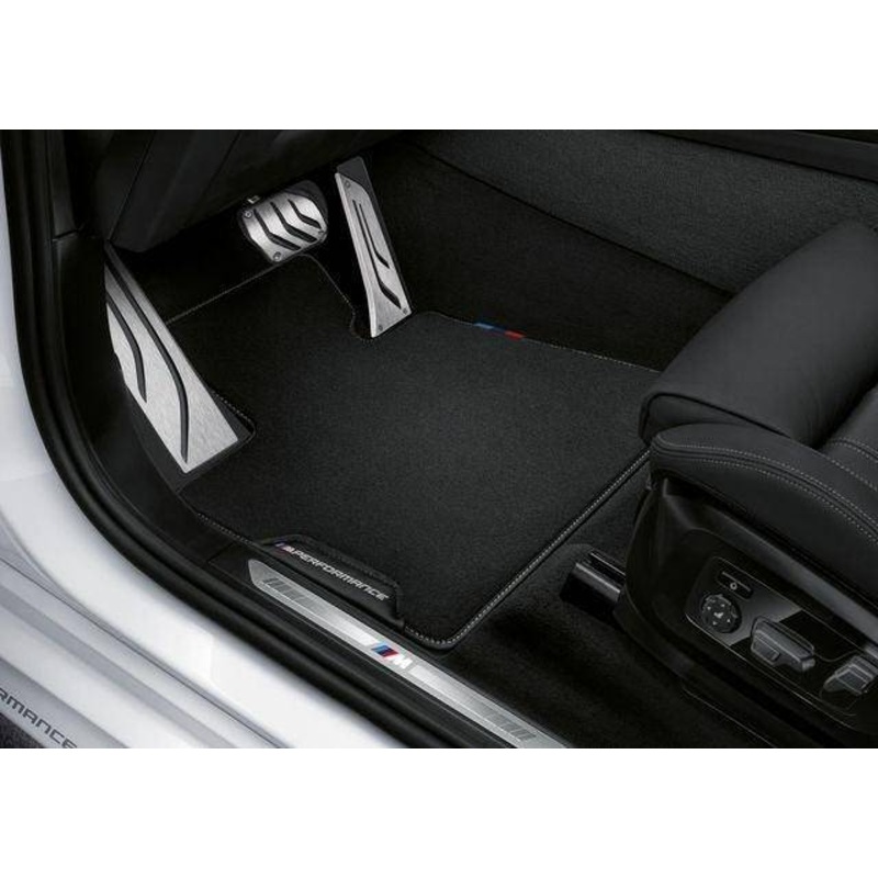 M Performance Floor Mats Set for BMW X3 & X4 (2018+, G01 G02) Right-Hand Drive