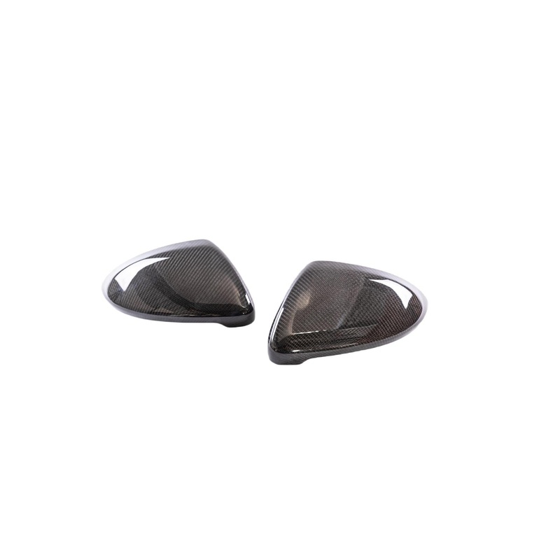 VW Golf, Golf GTI & Golf R Mk7 / Mk7.5 Pre-Preg Carbon Fibre Wing Mirror Covers by TRE (2013-2020)