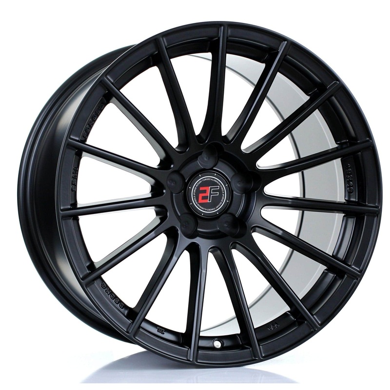 2Forge ZF1 Semi-Forged Wheels 17″ Gloss Black 7.5J