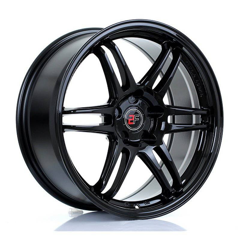 2Forge ZF5 Semi-Forged Wheels 18″ Gloss Black 8J