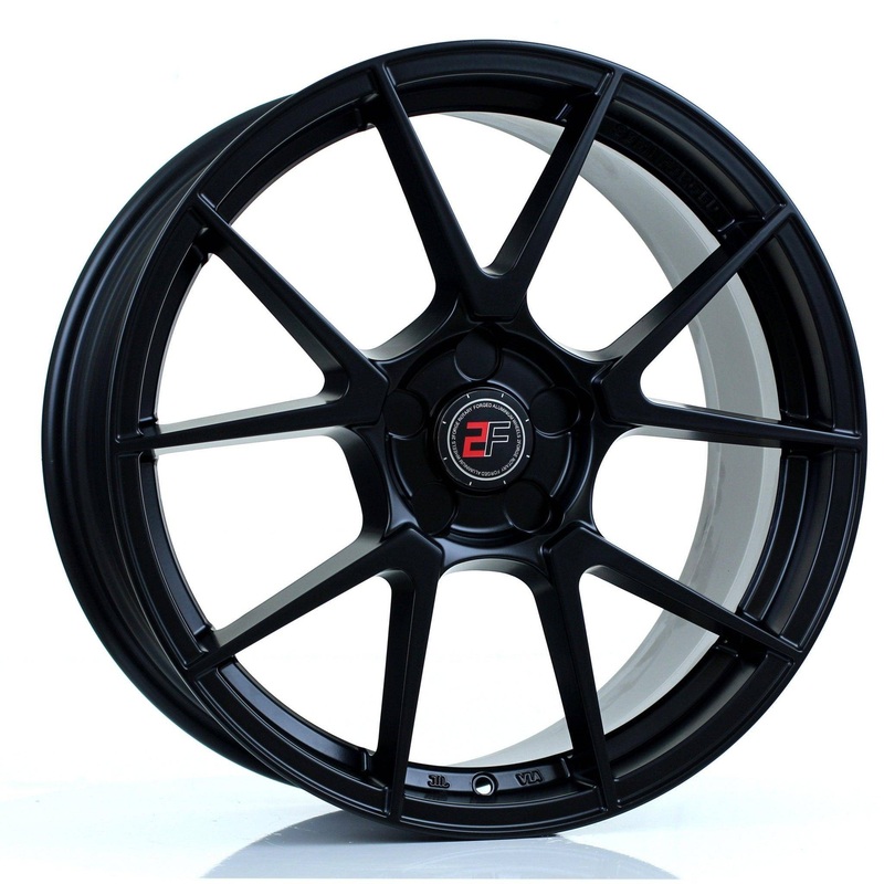 2Forge ZF6 Semi-Forged Wheels 18″ Gloss Gunmetal 8J