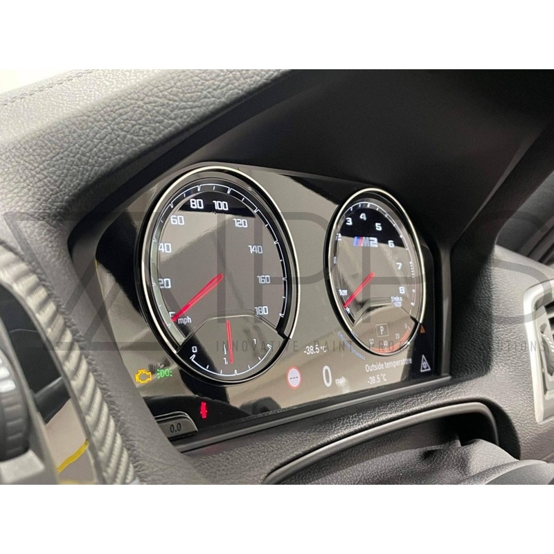 BMW 1 Series F20, 2 Series F22 & M2 LCI F87 Instrument Cluster Screen Protector PPF (2015-2021) Transparent (Self-Healing)