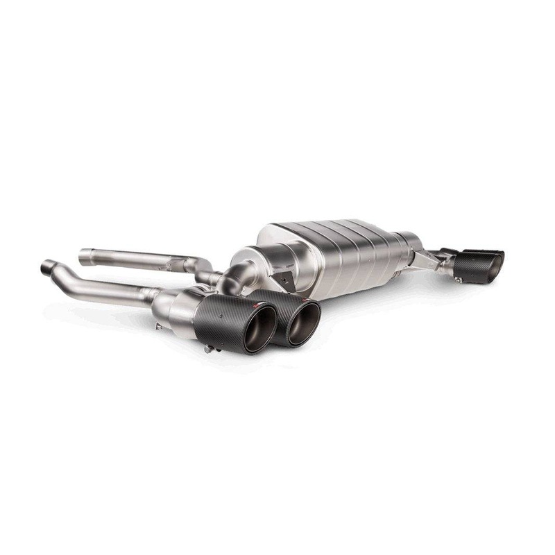 BMW G20 G21 3 Series & G26 4 Series Gran Coupe Slip On Titanium Exhaust by Akrapovic (G20 G21 G26, 2018+) Do Not Include