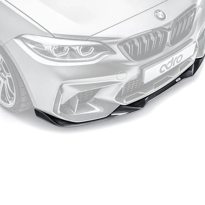 BMW M2 Competition F87 Carbon Fibre Front Splitter by Adro (2018-2021) Front Splitter & Front Duct Set