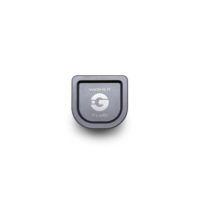 BMW M2 G87, M3 G80 & M4 G82 Blackline Blue Washer Fluid Cap by Goldenwrench Grey