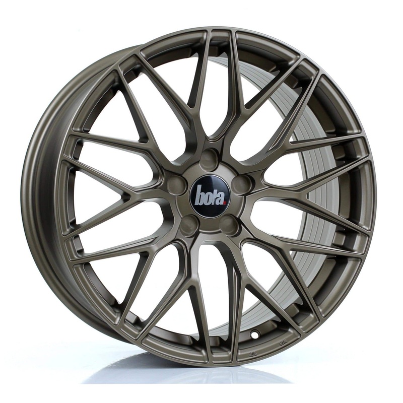 Bola B17 Semi-Forged Wheels 17″ Gloss Black 8J