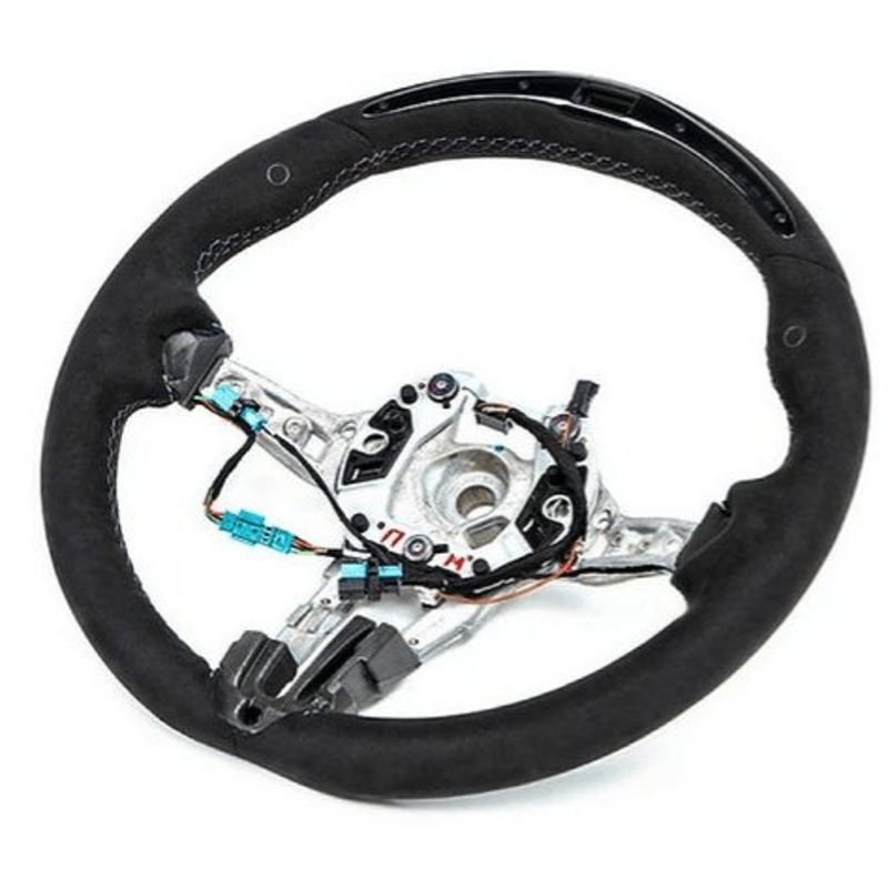 Genuine M Performance Full Alcantara LED Steering Wheel for BMW M2 Competition F87 (2018-2021)