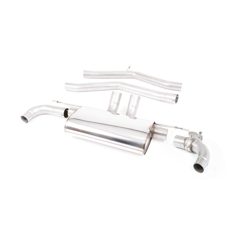 Toyota GR Supra 3.0L Particulate Filter-back Exhaust System by Milltek (2020+) Burnt Titanium Standard