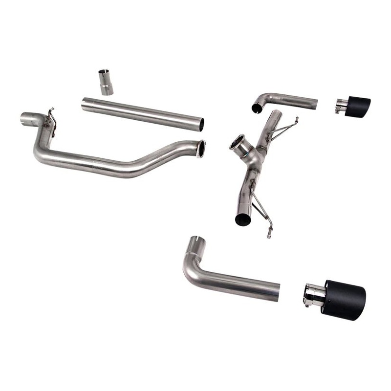 VW Golf GTI Mk8 & Mk8.5 Particulate Filter-Back Exhaust System by Milltek (2019+) Polished Race Specification (Louder)