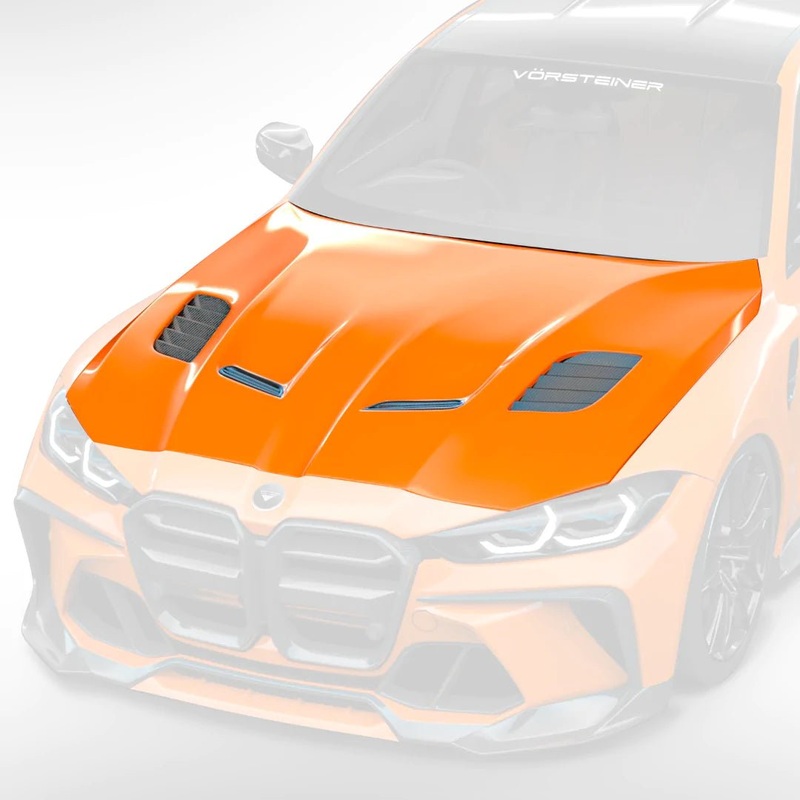 BMW G80 G81 M3 & G82 G83 M4 Carbon Fibre GTS-V Aero Bonnet by Vorsteiner (2020+)